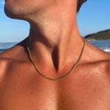 WHEAT CHAIN 3MM | 18K Gold