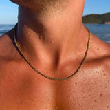 WHEAT CHAIN 3MM | 18K Gold