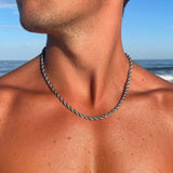 ROPE CHAIN 5MM | Silver