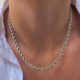 ROPE CHAIN 5MM | Silver