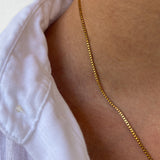 BOX CHAIN | 18K Gold