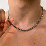 WHEAT CHAIN 5MM | Silver