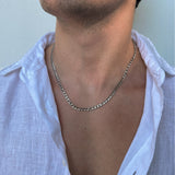 FIGARO CHAIN 5MM | Silver