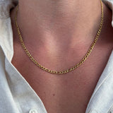 FIGARO CHAIN 3MM | 18K Gold