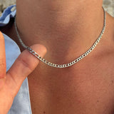 FIGARO CHAIN 3MM | Silver