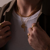 CRUCIFIX CHAIN | 18K Gold