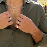 UNISIZE TROPEZ RING | Silver