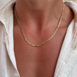 FIGARO CHAIN 3MM | 18K Gold