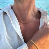 CUBAN CHAIN 3MM | 18K Gold