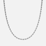 ROPE CHAIN 3MM | Silver