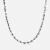 ROPE CHAIN 5MM | Silver