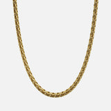 WHEAT CHAIN 5MM | 18K Gold