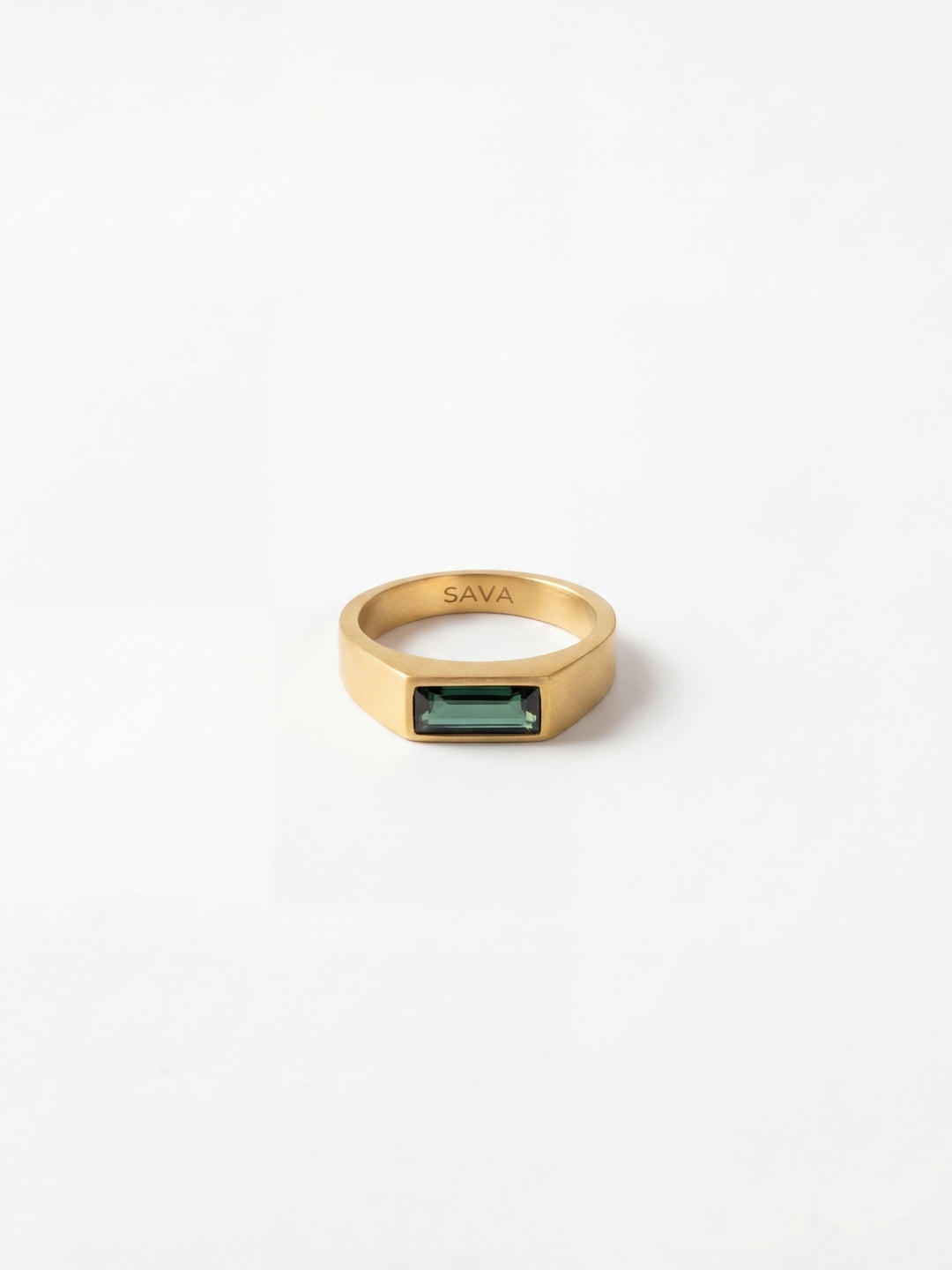 GREEN COMO RING | 18K Gold