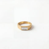 WHITE COMO RING | 18K Gold
