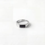 MIDNIGHT COMO RING | Silver