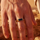 MIDNIGHT COMO RING | 18K Gold