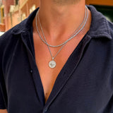 COMPASS CHAIN | Silver