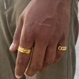UNISIZE AMSTERDAM RING | 18K Gold