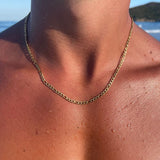 FIGARO CHAIN 3MM | 18K Gold