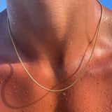 BOX CHAIN | 18K Gold