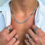CUBAN CHAIN 5MM | Silver