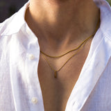 SQUARE CHAIN | 18K Gold