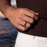 MIDNIGHT COMO RING | 18K Gold