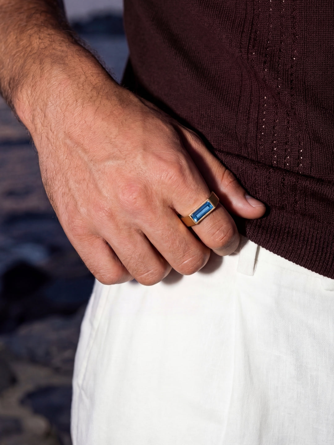 OCEAN COMO RING | 18K Gold