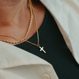 CROSS CHAIN | 18K Gold